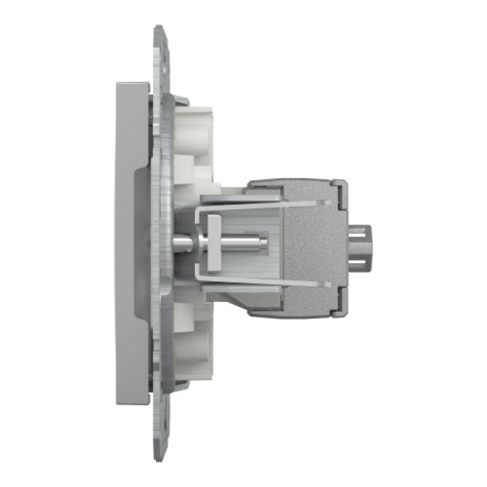 Розетка Schneider Electric Asfora Plus комп'ютерна RJ45 кат. 5е STP алюміній
