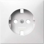 Центральная плата Merten розетки SCHUKO полярно-белый