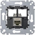 Механізм розетки Merten комп'ютерна RJ45-постова категорія 5e STP