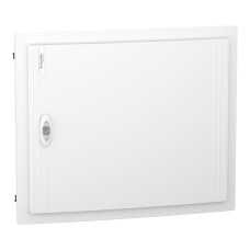 Щит модульний врізний 48 модулів білі двері Schneider серія PrismaSeT XS