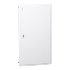 Щит модульний врізний 144 модулі білі двері Schneider серія PrismaSeT XS