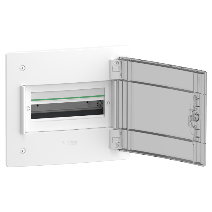 Щит модульний врізний 13 модулів димчасті двері Schneider серія PrismaSeT XS