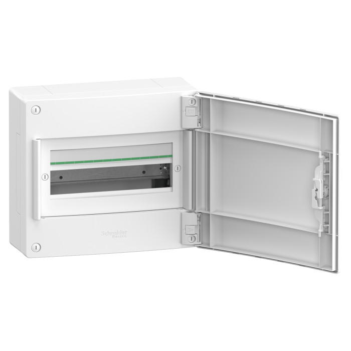 Щит модульний навісний 13 модулів білі двері Schneider серія PrismaSeT XS