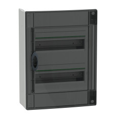 Щит модульний навісний 26 модулів димчасті двері Schneider серія PrismaSeT XS