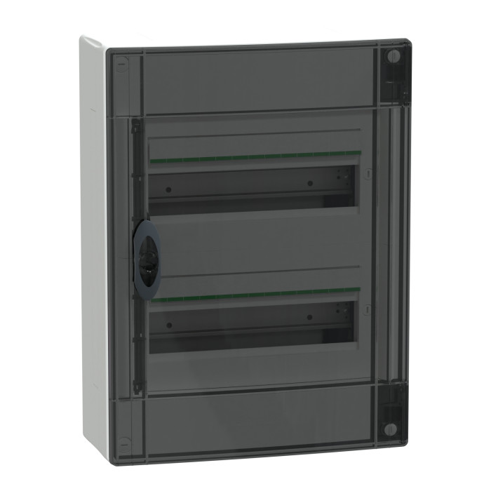 Щит модульний навісний 26 модулів димчасті двері Schneider серія PrismaSeT XS