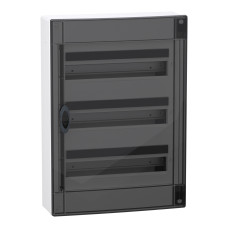 Щит модульний навісний 54 модулі димчасті двері Schneider серія PrismaSeT XS