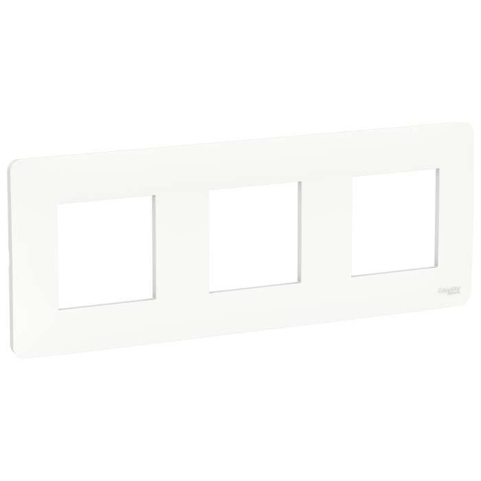 Рамка Schneider Electric Unica New Studio 3-поста белый