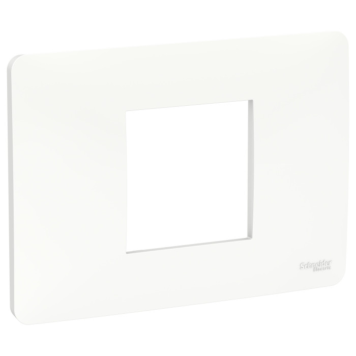Рамка Schneider Electric Unica New Modular 2-модуля білий