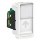 Розетка Schneider Unica New комп'ютерна 1-мод RJ45 кат.5e UTP білий