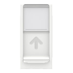 Розетка Schneider Unica New комп'ютерна 1-мод RJ45 кат.5e FTP білий