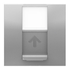 Розетка Schneider Unica New компьютерная 2-мод RJ45 кат.5e FTP алюминий