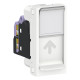 Розетка Schneider Unica New компьютерная 1-мод RJ45 кат.6e UTP белый