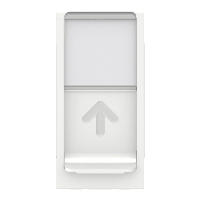 Розетка Schneider Unica New компьютерная 1-мод RJ45 кат.6e UTP белый