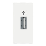 Конектор Schneider Unica New 1-мод 1xUSB 3.0 білий