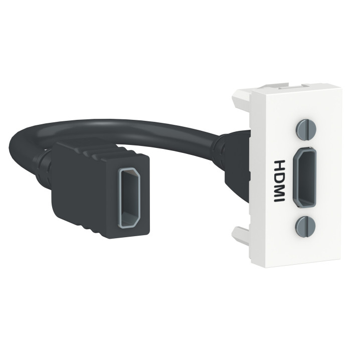Розетка Schneider Unica New HDMI білий