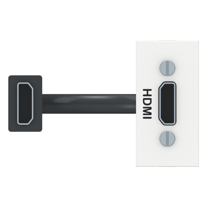 Розетка Schneider Unica New HDMI білий
