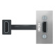 Розетка Schneider Unica New HDMI алюміній
