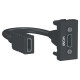 Розетка Schneider Unica New HDMI антрацит