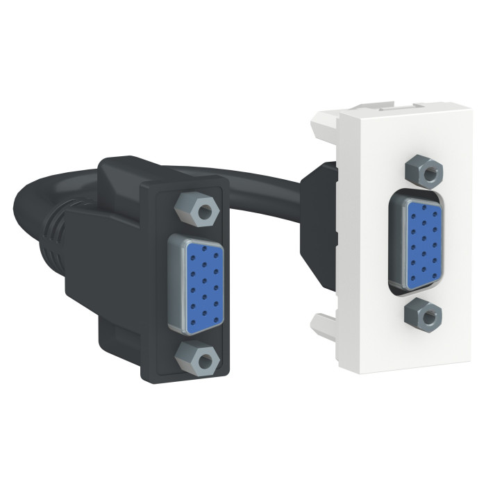 Розетка Schneider Unica New VGA білий