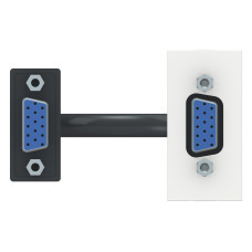 Розетка Schneider Unica New VGA белый