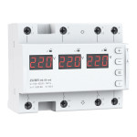Реле контролю напруги трифазне ZUBR D6-50 red 50А